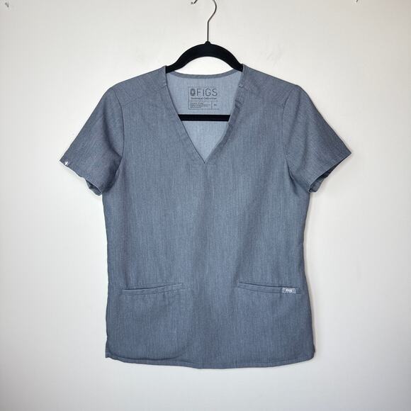FIGS Women's XS Casma Three-Pocket Scrub Top PO1569 Medical‎ Uniform Healthcare - Picture 2 of 11
